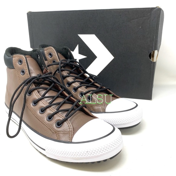 Converse Ctas PC Boot High Top Leather Brown Men’s - Picture 8 of 11